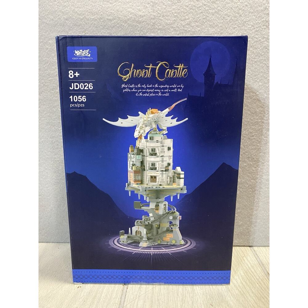 Ghost Castle Building Blocks Set JD026 1056 Pieces Fantasy Dragon Castle 8+
